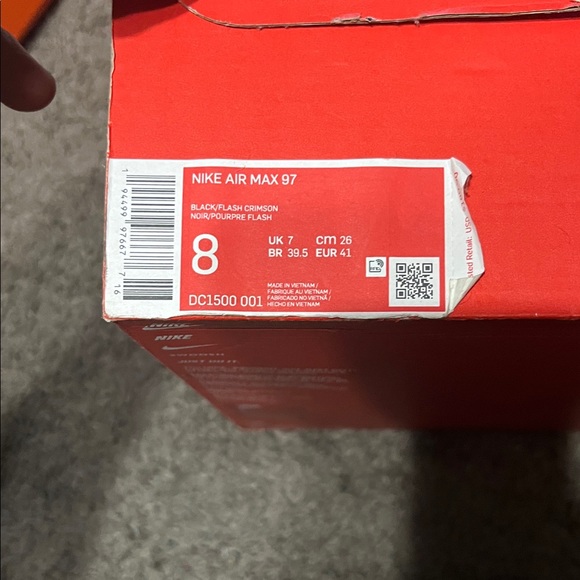 Nike Air Max 97 Purple and Black with Green Highlights - Picture 3 of 3